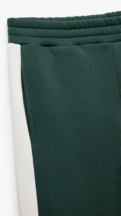 Renk Kontrastlı Beli Lastikli Kışlık Eşofman Altı