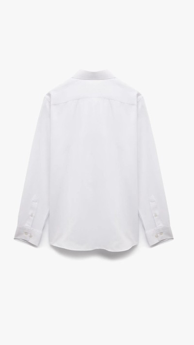 Regular Fit Uzun Kollu Yarım İtalyan Yaka Gömlek