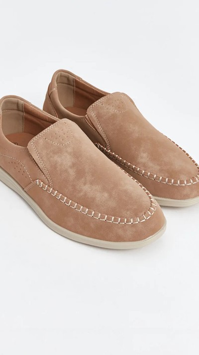 Faux Suede Men's Classic Shoes