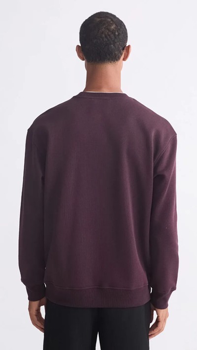 Crew Neck Men's Thick Sweatshirt
