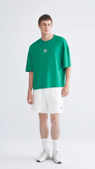 Crew Neck Printed Men's Sports T-shirt