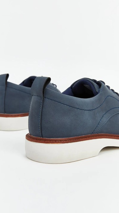 Faux Suede Lace-up Men's Classic Shoe