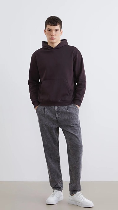 Long Sleeve Men's Thick Hoodie