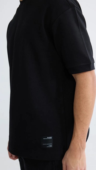 Man Black T-shirt