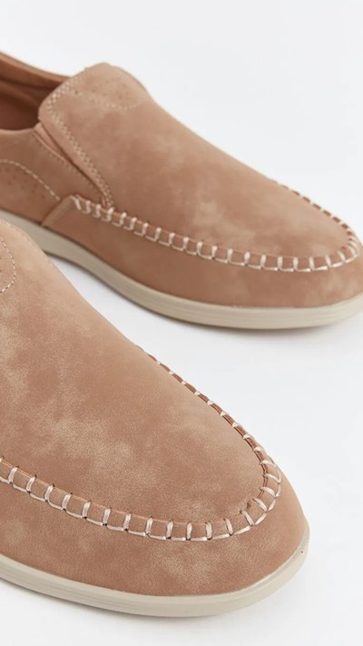 Faux Suede Men's Classic Shoes